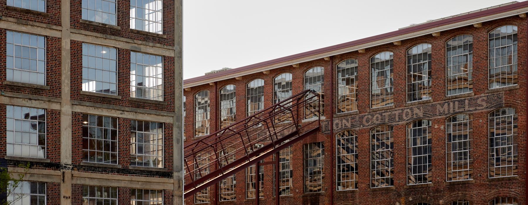 a building with a staircase